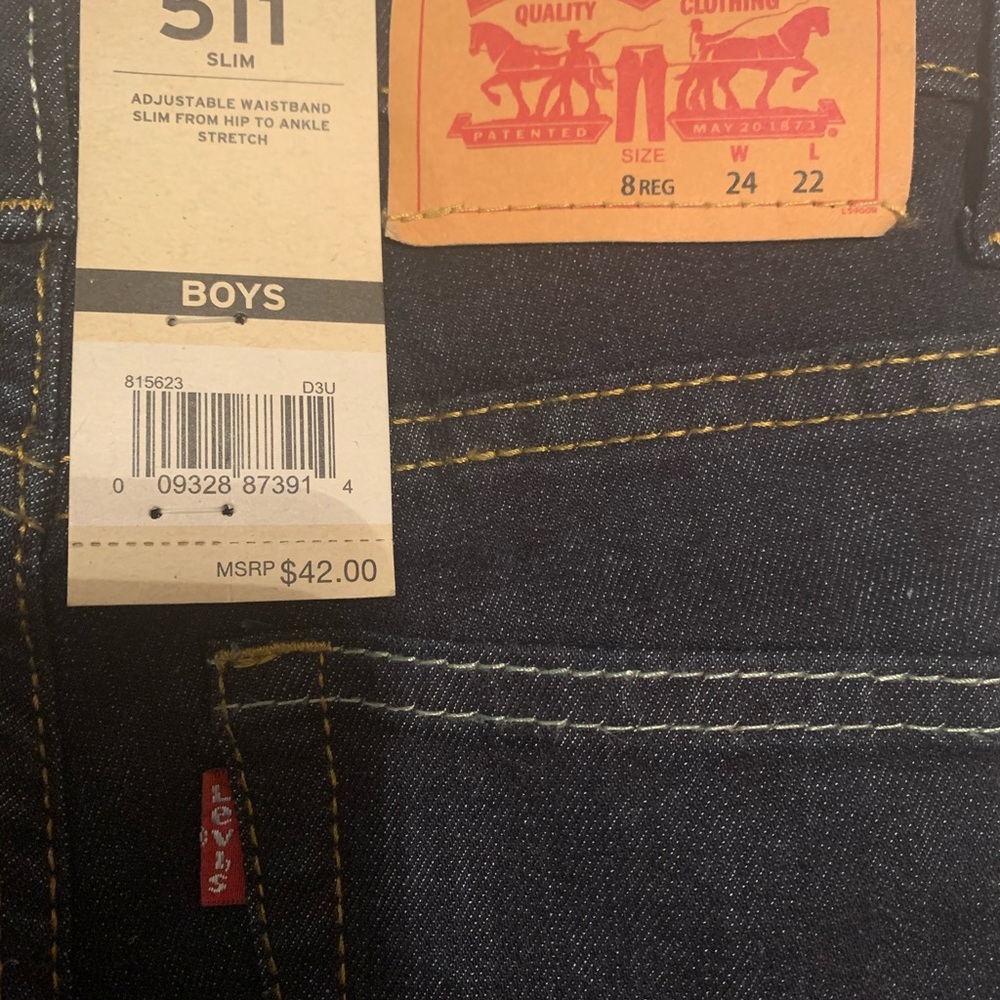 Boys Levi’s jeans